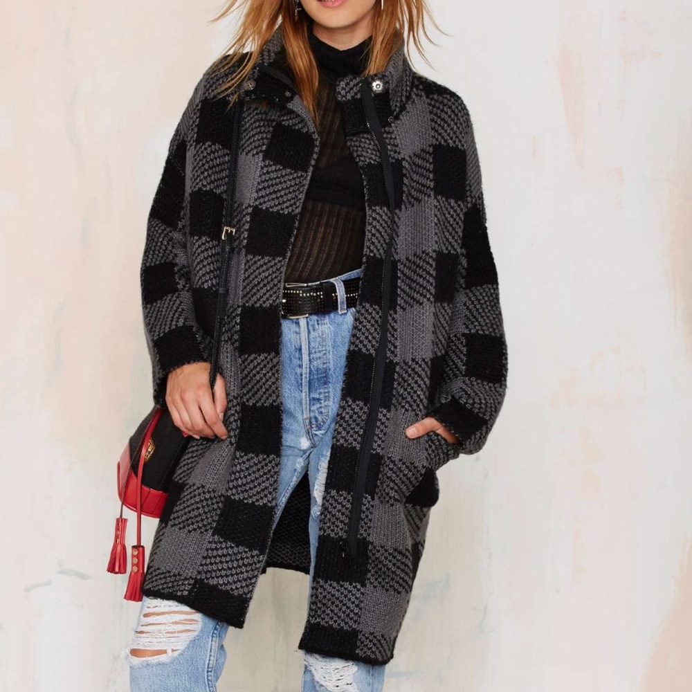 lush lightweight Sweater Jacket